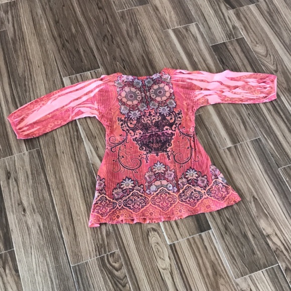 ✨Peachy Press Print Top - Picture 6 of 11